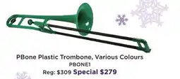 Long & McQuade PBone Plastic Trombone offer