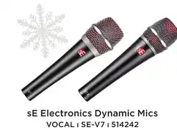 Long & McQuade SE ELECTRONICS DYNAMIC MICS offer