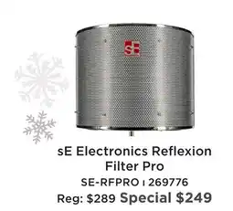 Long & McQuade SE ELECTRONICS REFLEXION FILTER PRO offer