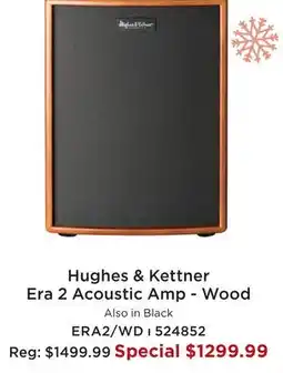 Long & McQuade HUGHES & KETTNER ERA 2 ACOUSTIC AMP-WOOD offer