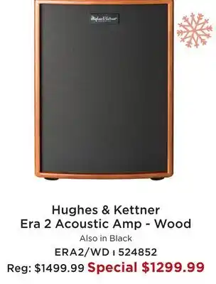 Long & McQuade HUGHES & KETTNER ERA 2 ACOUSTIC AMP-WOOD offer