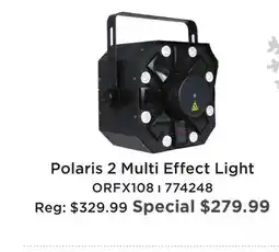 Long & McQuade POLARIS 2 MULTI EFFECT LIGHT offer