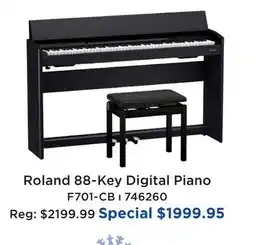 Long & McQuade ROLAND 88-KEY DIGITAL PIANO offer