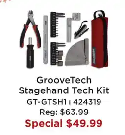 Long & McQuade GROOVETECH STAGEHAND TECH KIT offer