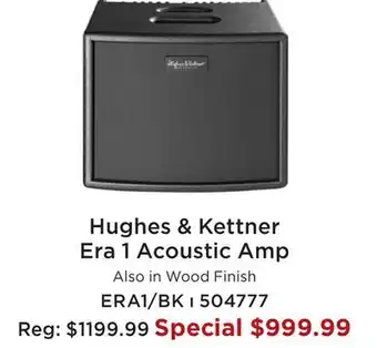 Long & McQuade HUGHES & KETTNER ERA 1 ACOUSTIC AMP offer