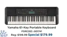 Long & McQuade YAMAHA 61-KEY PORTABLE KEYBOARD offer