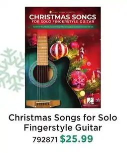 Long & McQuade CHRISTMAS SONGS FOR SOLO FINGERSTYLE GUITAR offer