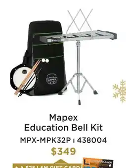 Long & McQuade MAPEX EDUCATION BELL KIT offer