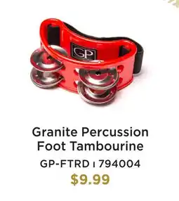 Long & McQuade GRANITE PERCUSSION FOOT TAMBOURINE offer