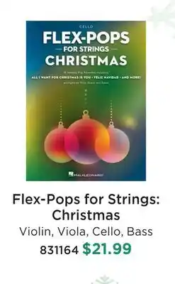 Long & McQuade Flex-Pops for Strings: Christmas offer