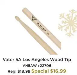 Long & McQuade VATER 5A LOS ANGELES WOOD TIP offer