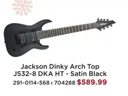 Long & McQuade JACKSON DINKY ARCH TOP JS32-8 DKA HT-SATIN BLACK offer