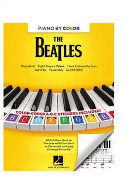 Long & McQuade PIANO-BY-COLOR THE BEATLES offer