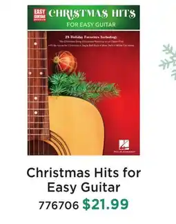 Long & McQuade CHRISTMAS HITS FOR EASY GUITAR offer