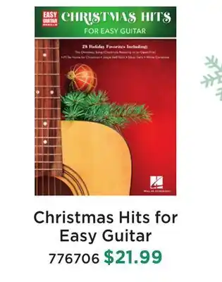 Long & McQuade CHRISTMAS HITS FOR EASY GUITAR offer