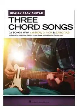 Long & McQuade REALLY EASY GUITAR 3 CHORD SONGS offer