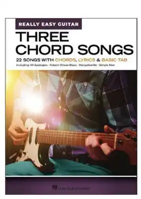 Long & McQuade REALLY EASY GUITAR 3 CHORD SONGS offer