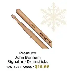 Long & McQuade PROMUCO JOHN BONHAM SIGNATURE DRUMSTICKS offer