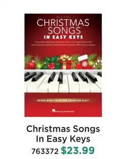 Long & McQuade CHRISTMAS SONGS IN EASY KEYS offer