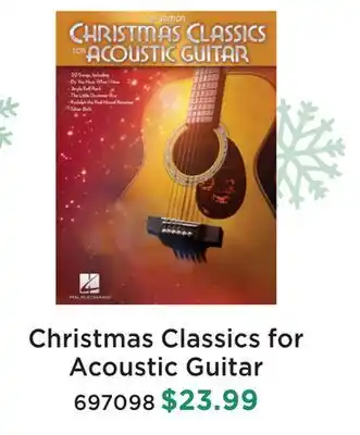 Long & McQuade CHRISTMAS CLASSICS FOR ACOUSTIC GUITAR offer