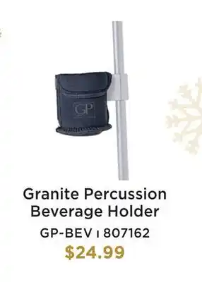 Long & McQuade GRANITE PERCUSSION BEVERAGE HOLDER offer