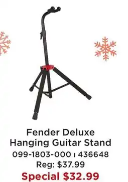 Long & McQuade FENDER DELUXE HANGING GUITAR STAND offer