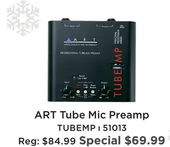 Long & McQuade ART TUBE MIC PREAMP offer