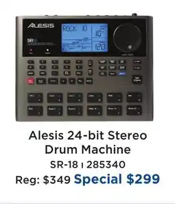 Long & McQuade ALESIS 24-BIT STEREO DRUM MACHINE offer