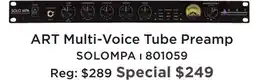Long & McQuade ART MULTI-VOICE TUBE PREAMP offer