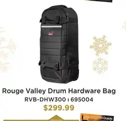 Long & McQuade ROUGE VALLEY DRUM HARDWARE BAG offer