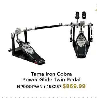 Long & McQuade TAMA IRON COBRA POWER GLIDE TWIN PEDAL offer