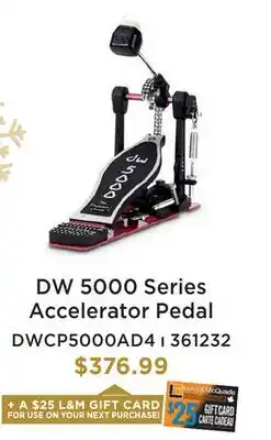 Long & McQuade DW 5000 SERIES ACCELERATOR PEDAL offer
