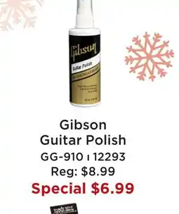 Long & McQuade GIBSON GUITAR POLISH offer