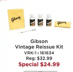 Long & McQuade GIBSON VINTAGE REISSUE KIT offer