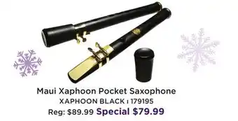 Long & McQuade MAUI XAPHOON POCKET SAXOPHONE offer