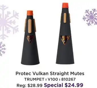 Long & McQuade PROTEC VULKAN STRAIGHT MUTES offer