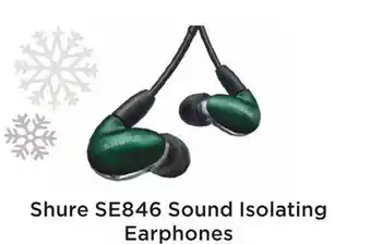 Long & McQuade SHURE SE846 SOUND ISOLATING EARPHONES offer