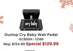 Long & McQuade Dunlop Cry Baby Wah Pedal offer