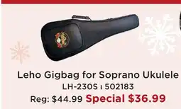 Long & McQuade LEHO GIGBAG FOR SOPRANO UKULELE offer