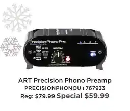 Long & McQuade PRECISION PHONO PREAMP offer