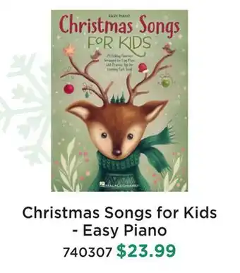 Long & McQuade CHRISTMAS SONGS FOR KIDS-EASY PIANO offer