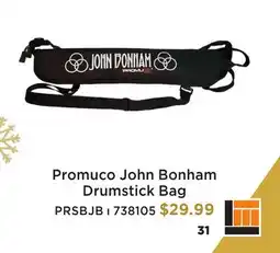 Long & McQuade PROMUCO JOHN BONHAM DRUMSTICK BAG offer