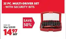 Home Hardware 32 PC. MULTI-DRIVER SET offer