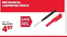 Home Hardware MECHANICAL CARPENTER PENCIL offer
