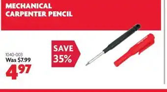 Home Hardware MECHANICAL CARPENTER PENCIL offer