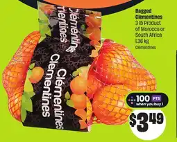 FreshCo Bagged Clementines 3 lb Product of Morocco or South Africa 1.36 kg offer