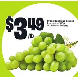 FreshCo Green Seedless Grapes Product of USA No. I Grade offer