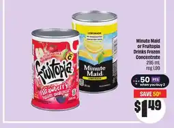 FreshCo Minute Maid or Fruitopia Drinks Frozen Concentrate 295 mL offer