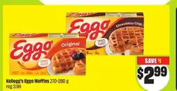 FreshCo Kellogg's Eggo Waffles 270-280 g offer