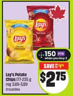 FreshCo Lay's Potato Chips 177-235 g offer